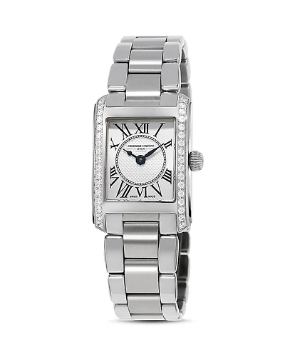 Frederique Constant Classics Carree Diamond Watch, 23mm x 21mm