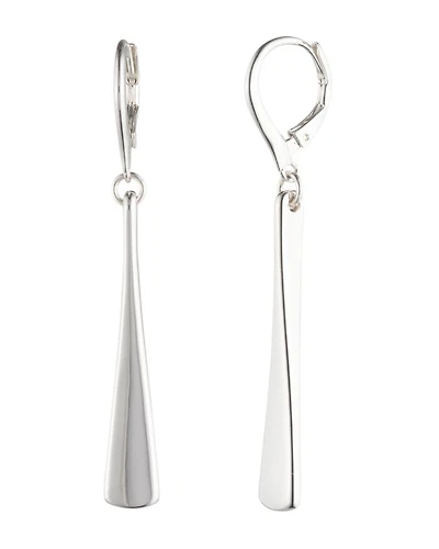 Linear Twist Drop Earrings