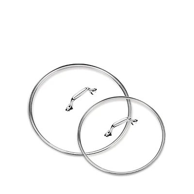 All-Clad 10 & 12 Fry Pan Lids, Set of 2