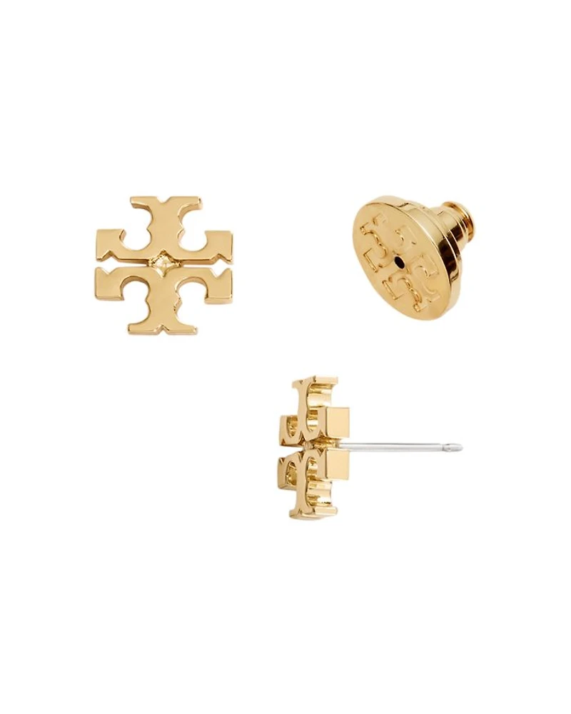 Logo Stud Earrings