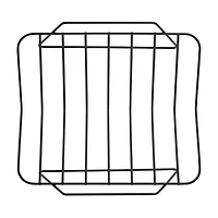 Large Roasting Pan w/ Nonstick Rack