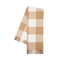 Landsdown Under Buffalo Check Cotton Blend Throw