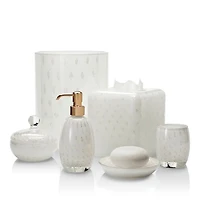 Contessa White Tissue Box Cover