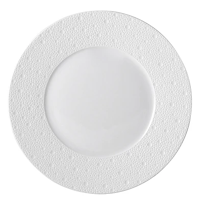 Bernardaud Ecume White Dinner Plate