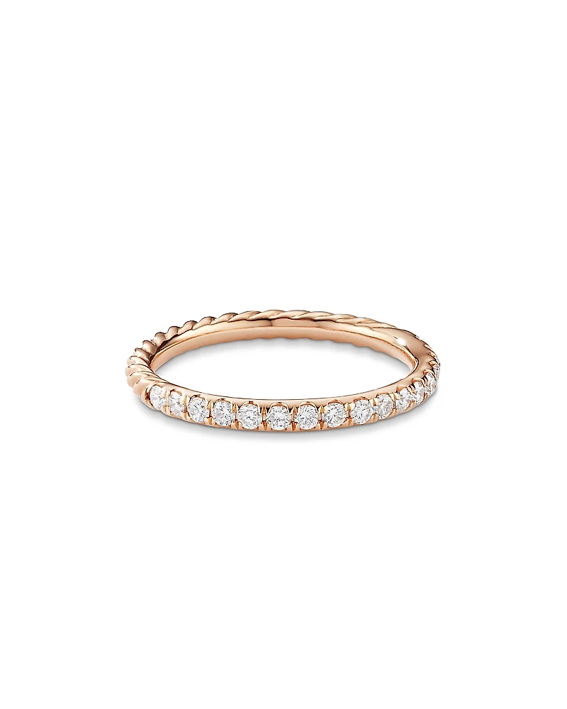 David Yurman Cable Pave Band Ring