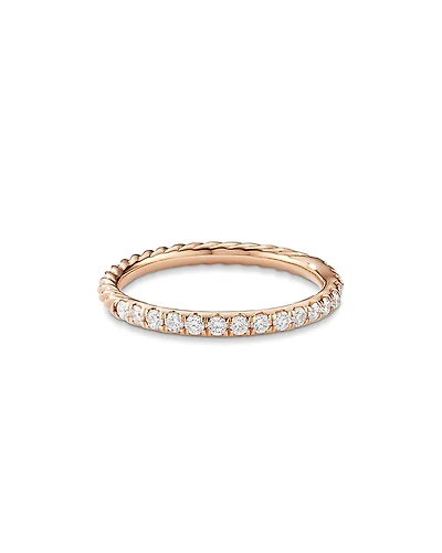 David Yurman Cable Pave Band Ring
