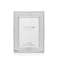 Argento Sc Amira Double-Bead Sterling Silver Frame