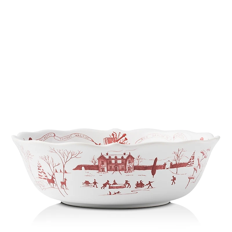 Juliska Country Estate Winter Frolic Serving Bowl
