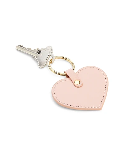 Royce Leather Heart Keychain Charm