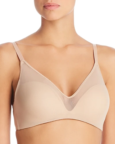 Le Mystere Sheer Illusion Wireless Bra