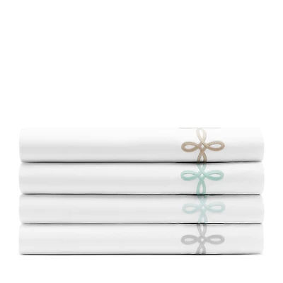 Matouk Gordian Knot Percale Flat Sheet, Full/Queen