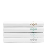 Matouk Gordian Knot Percale Flat Sheet, Full/Queen