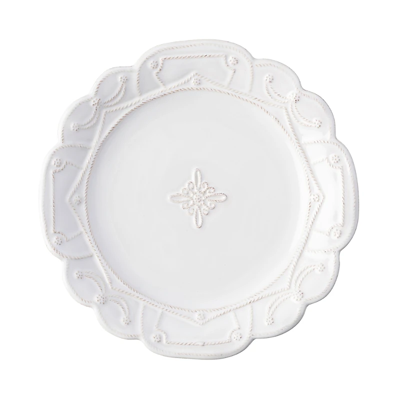 Juliska Jardins du Monde Whitewash Dinner Plate