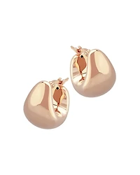 Bloomingdale's Fine Collection Puff Hoop Earrings