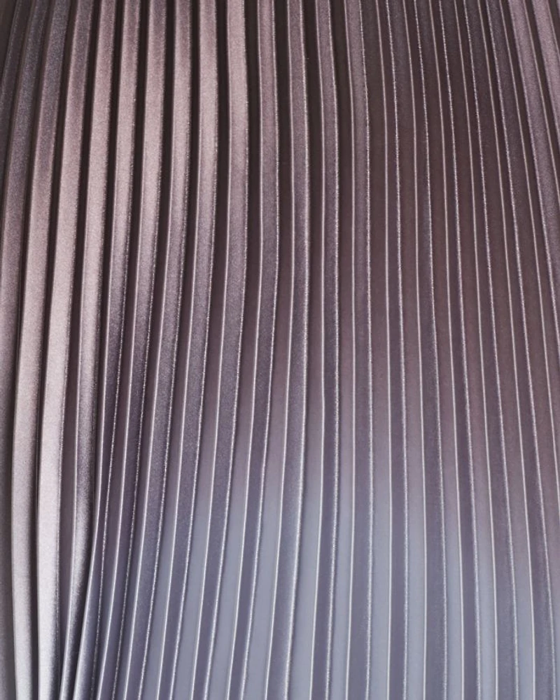 Pleated Shimmer Gown - Exclusive