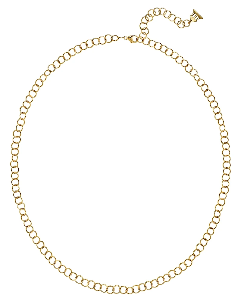 Temple St. Clair 18K Yellow Classic Round Chain Necklace, 24
