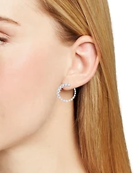 Tulle Gradient Hoop Earrings