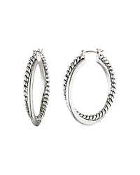 Twist & Spiral Hoop Earrings