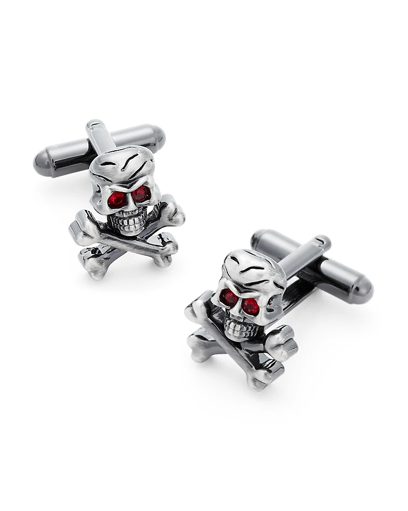Link Up Skull and Crossbones Cufflinks