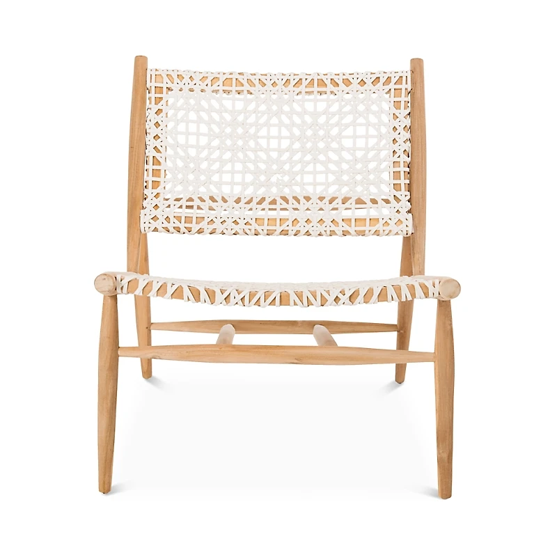 Safavieh Bandelier Leather Weave Accent Chair