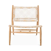 Safavieh Bandelier Leather Weave Accent Chair