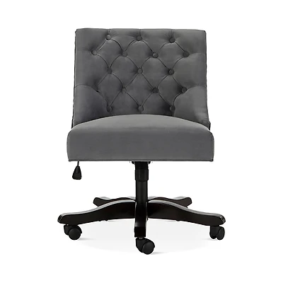 Safavieh Soho Tufted Velvet Swivel Desk Chair