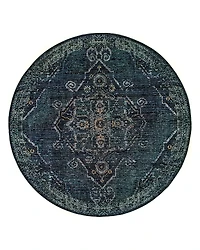 Oriental Weavers Andorra 7135 Round Rug, 7'10 x 7'10