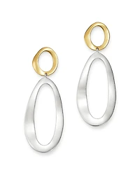 Ippolita Sterling Silver & 18K Yellow Gold Chimera Long Snowman Drop Earrings