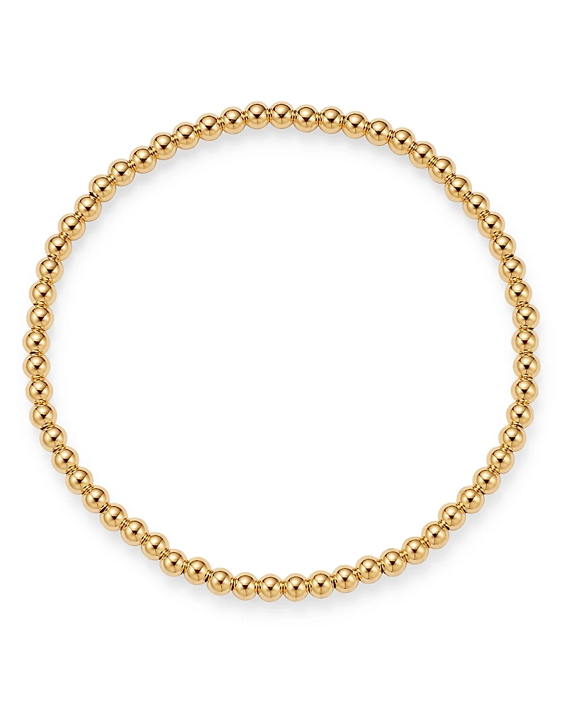 Zoe Lev 14K Yellow Gold Beaded Stretch Bracelet