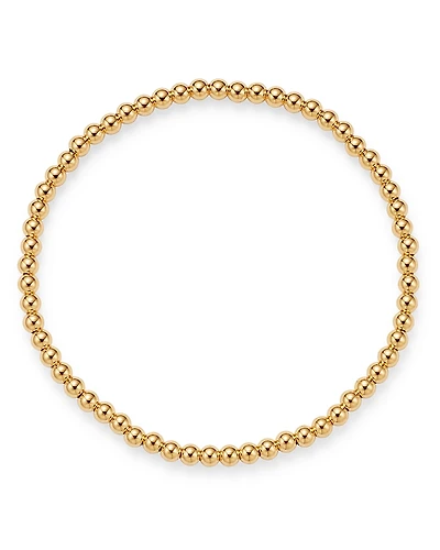 Zoe Lev 14K Yellow Gold Beaded Stretch Bracelet