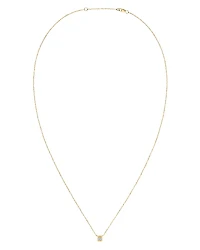 dinh van 18K Yellow Gold Le Cube Diamant Medium Chain Necklace with Diamond, 17.7