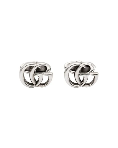 Sterling Silver GG Marmont Cufflinks