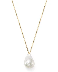 Bloomingdale's Fine Collection Baroque Cultured Pearl Pendant Necklace