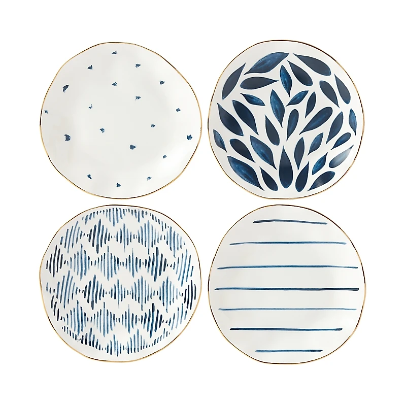 Lenox Blue Bay Tidbits, Set of 4