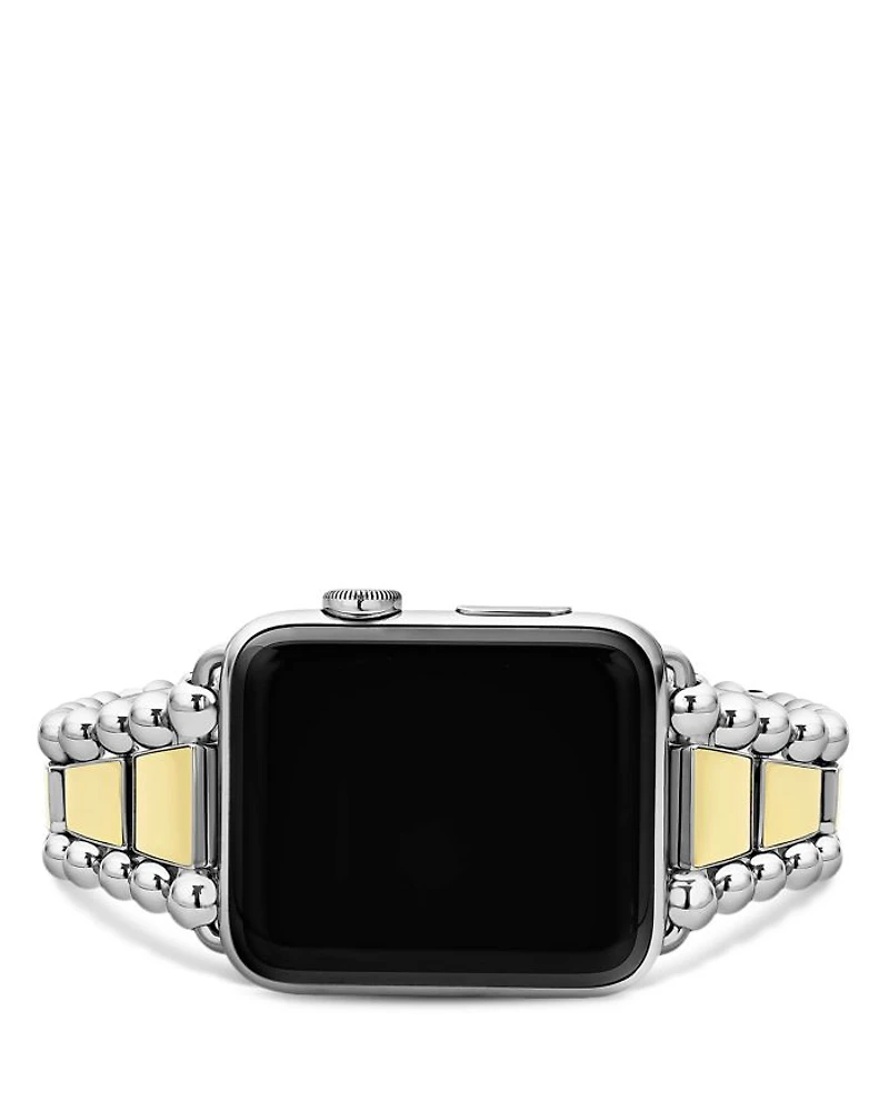 Smart Caviar Stainless Steel 18K Gold Apple™ Watch Bracelet