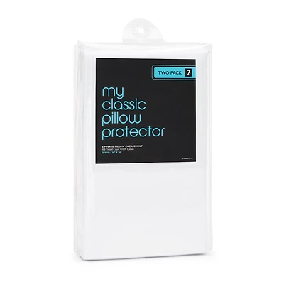 Classic 300 Thread Count Pillow Protectors - Exclusive