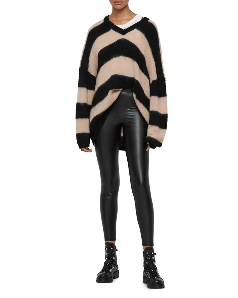 Cora Faux Leather Leggings