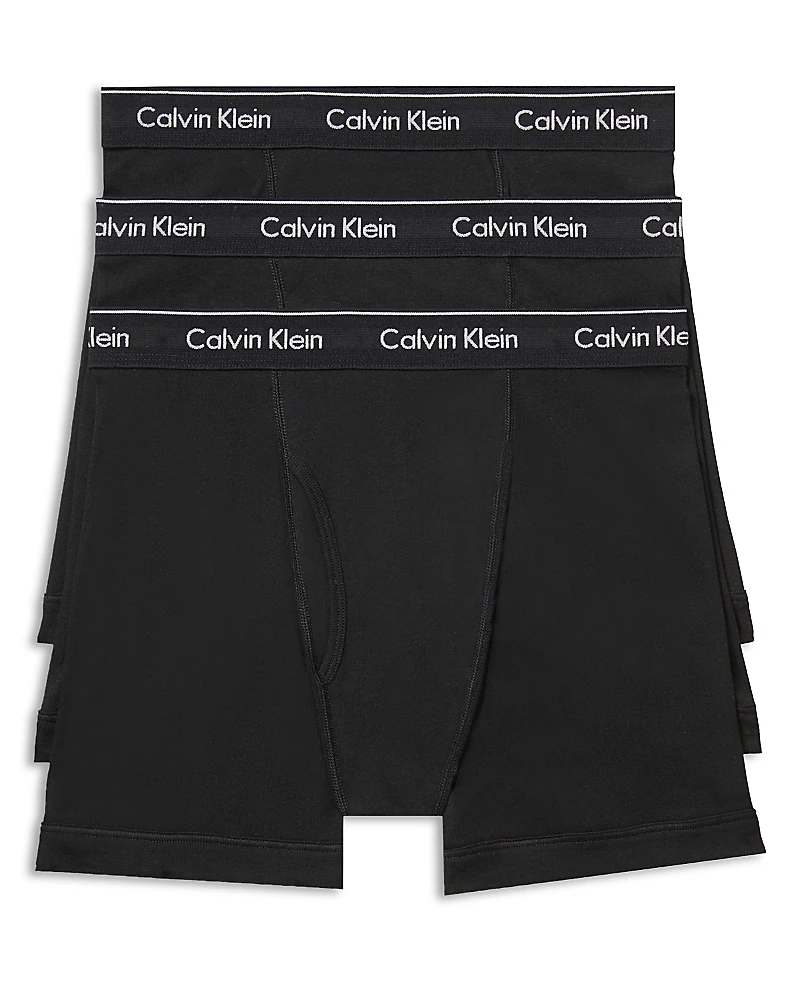 Calvin Klein Cotton Boxer Briefs, Pack of 3