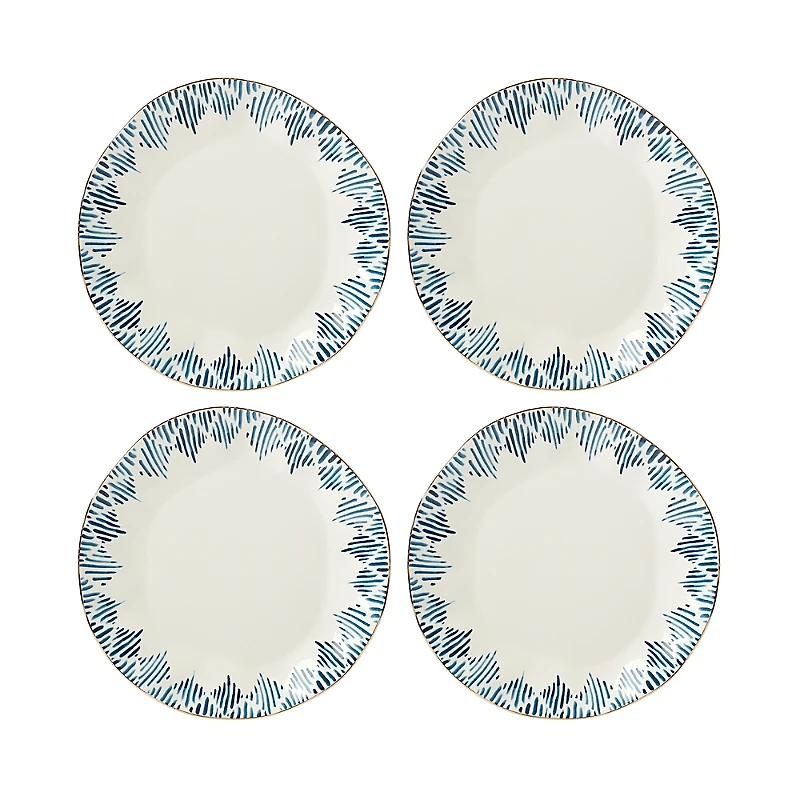 Lenox Blue Bay Dinner Plates, Set of 4