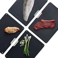 Folio Steel Chopping Boards, 4-Piece Set