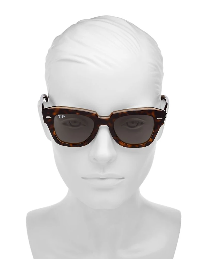 State Street Square Sunglasses, 49mm