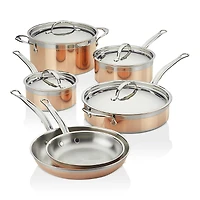 CopperBond 10-Piece Induction Copper Cookware Set
