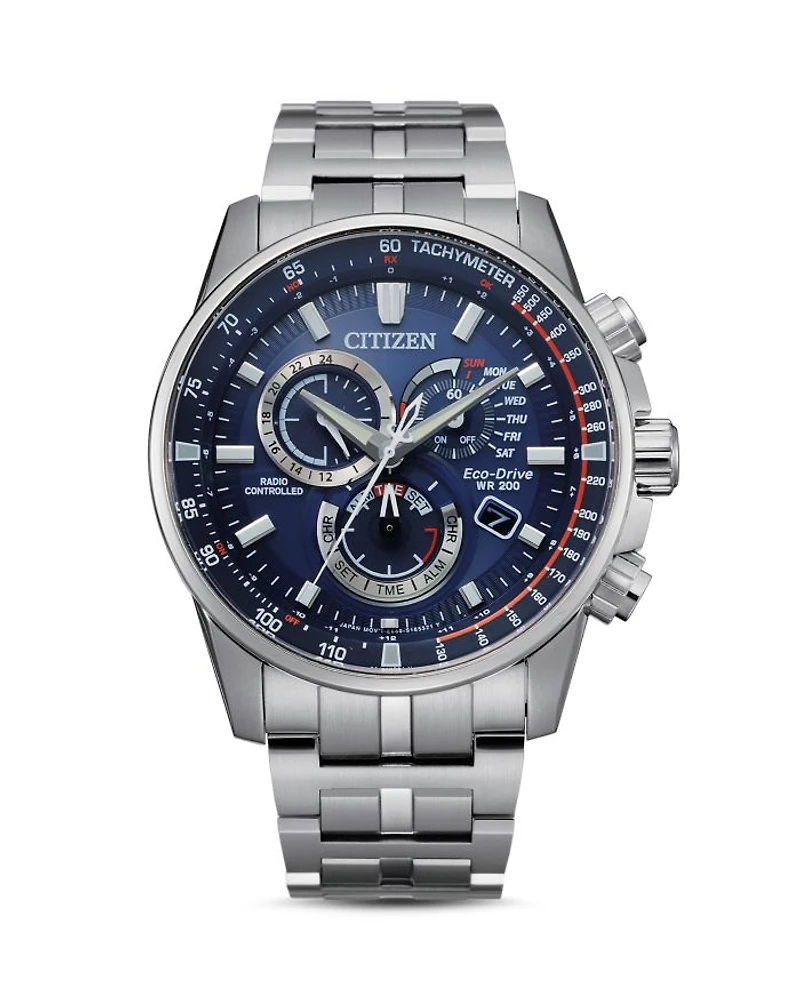 Eco-Drive PCAT Chronograph, 43mm