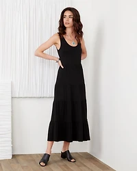 Tiered Midi Dress