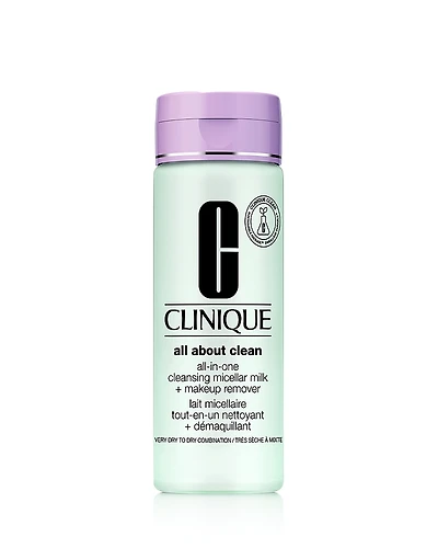 Clinique All About Clean All-in-One Cleansing Micellar Milk + Makeup Remover 6.8 oz.