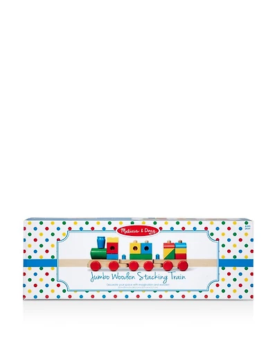 Wooden Jumbo Stacking Train Classic - Ages 2+