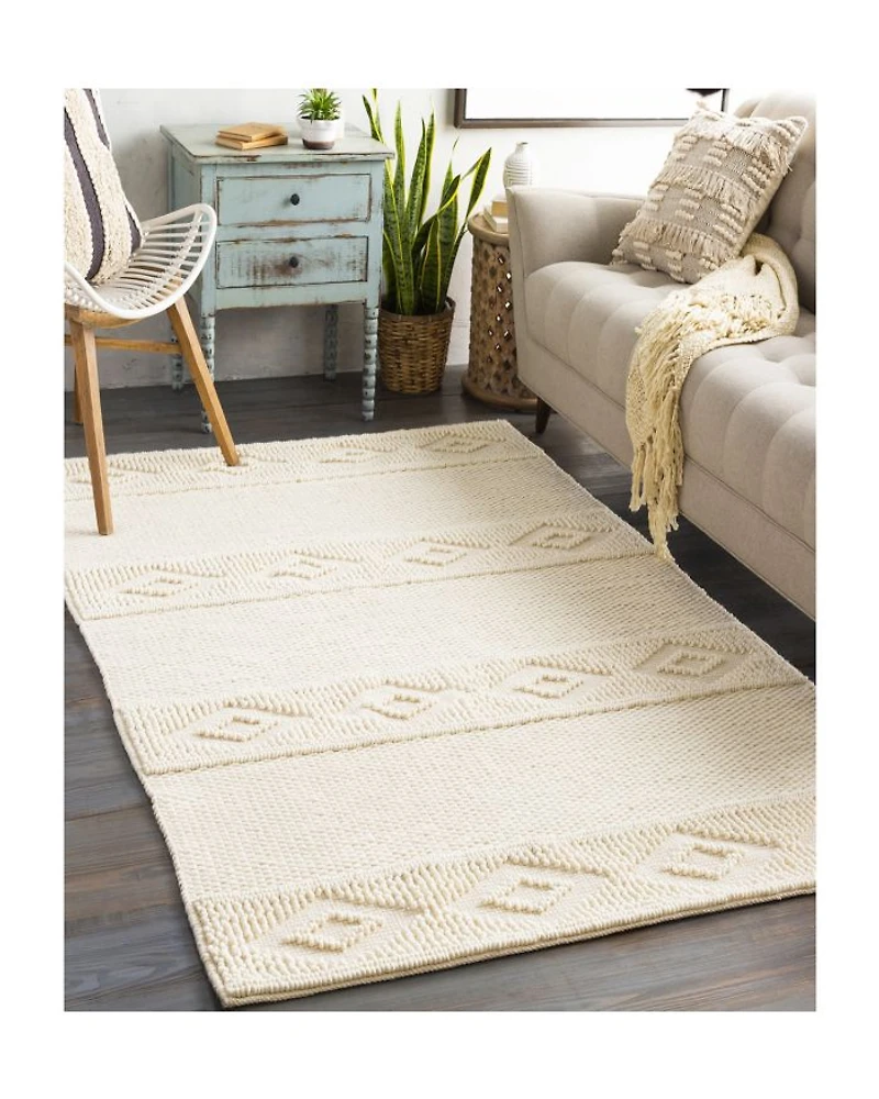 Farmhouse Neutrals FLS-2300 Area Rug, 2' x 3'