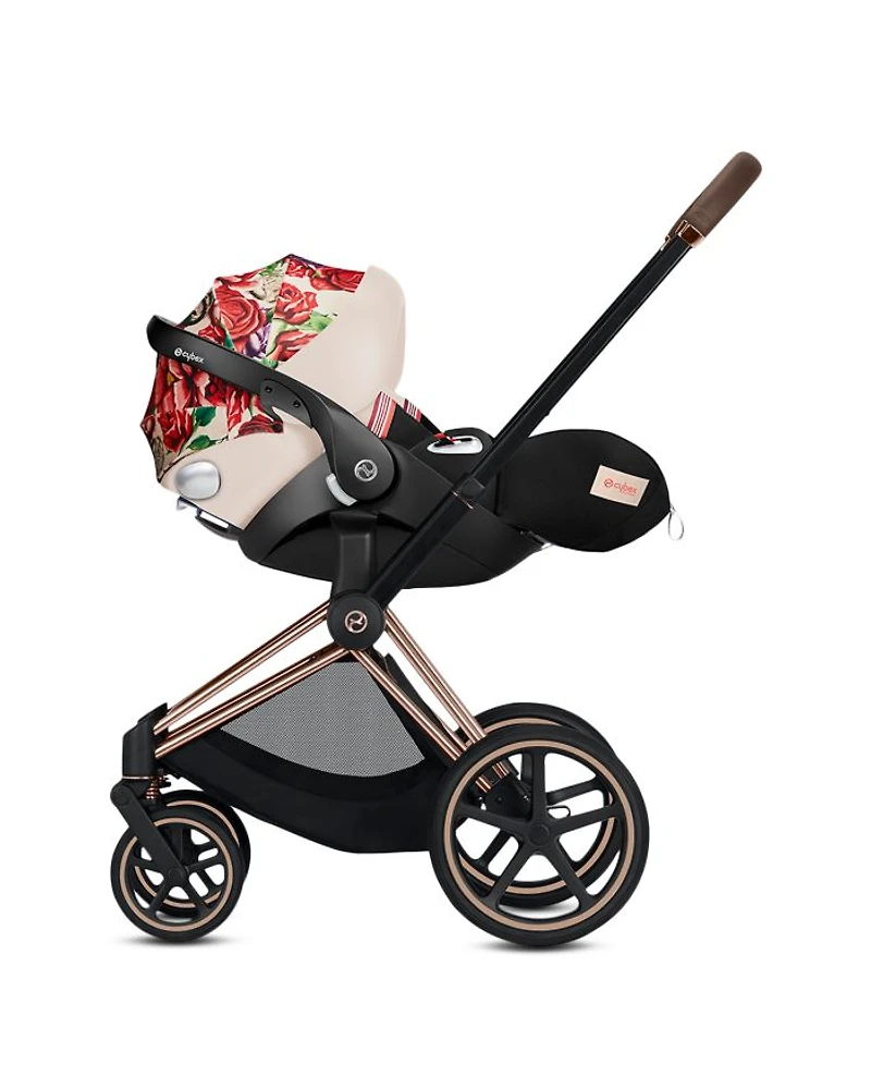 Cloud Q Infant Car Seat with SensorSafe in Spring Blossom