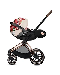 Cloud Q Infant Car Seat with SensorSafe in Spring Blossom