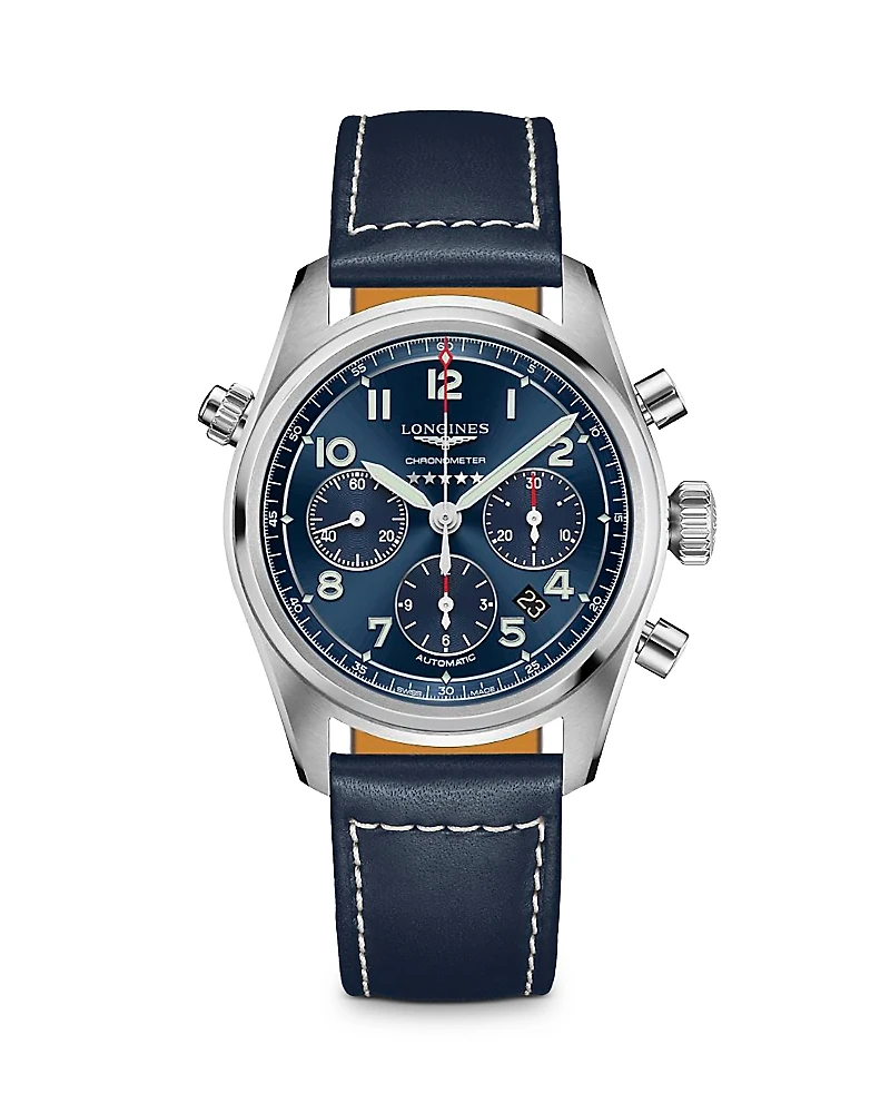 Longines Spirit Chronograph Watch, 42mm